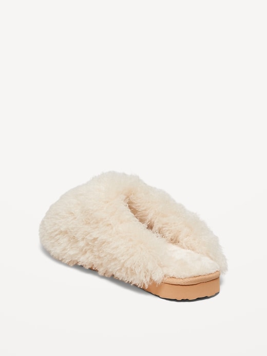 Image number 7 showing, Faux Fur Mule Slippers for Women