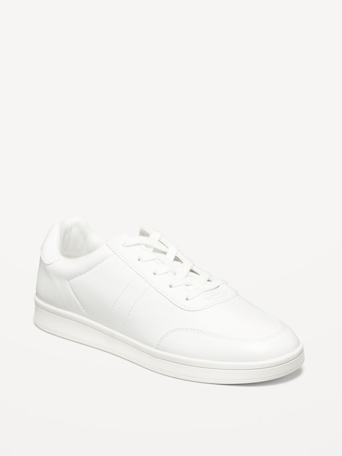 Low-Top Sneakers - White