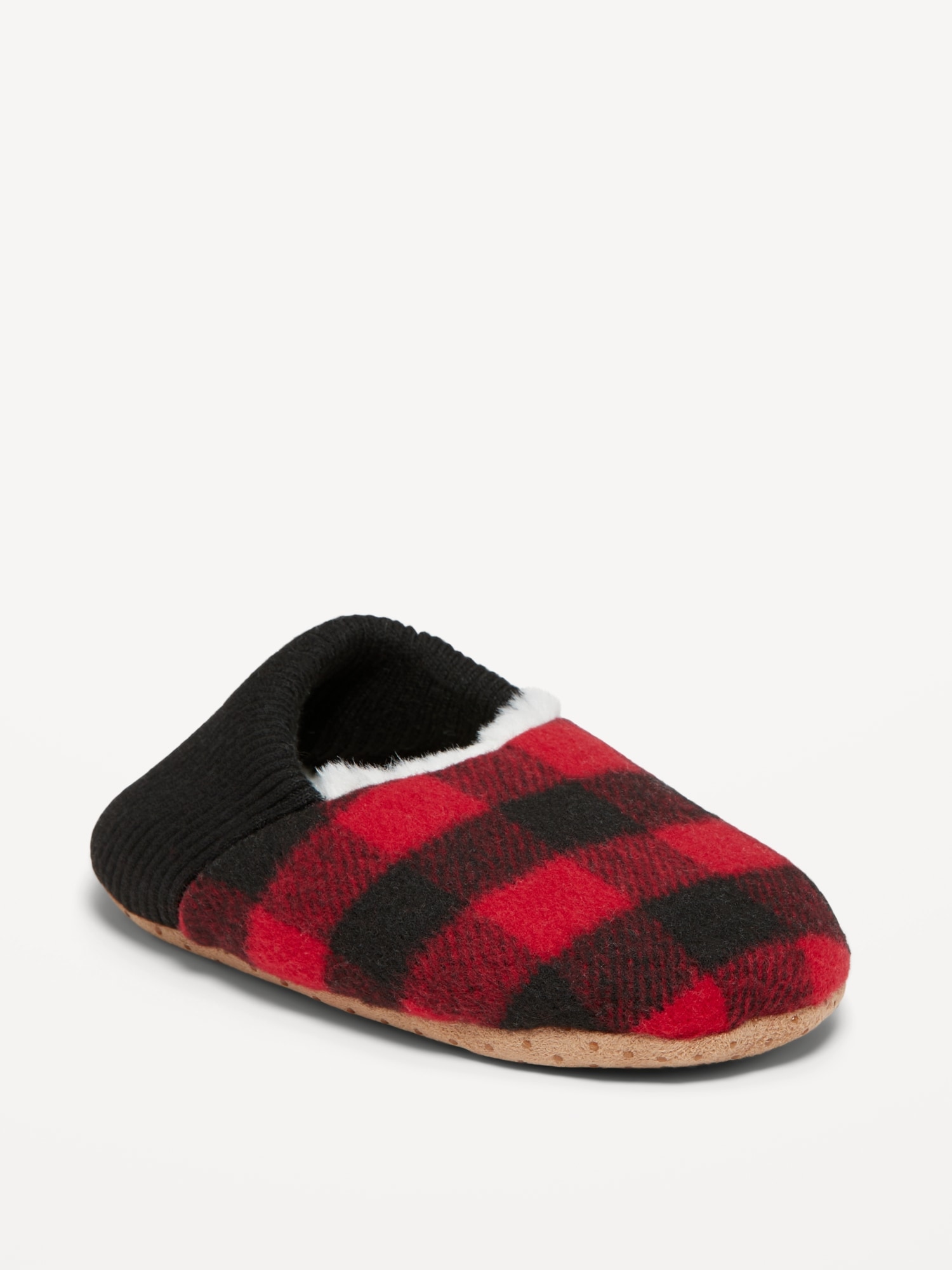 Cozy Flannel Slippers for Boys | Old Navy