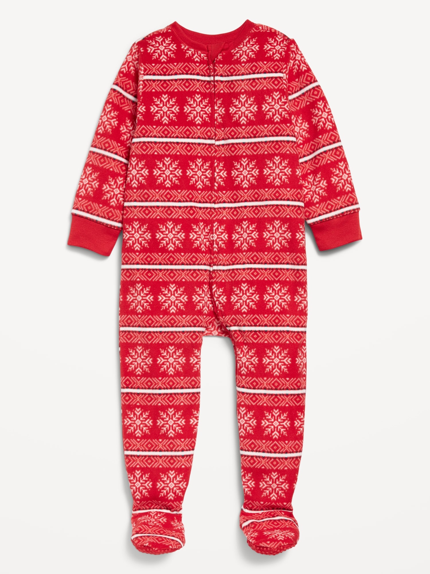 Printed Microfleece Footed Pajama One-Piece for Toddler & Baby