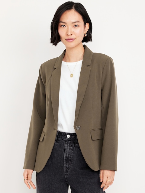 Taylor Fitted Suit Blazer - Reishi