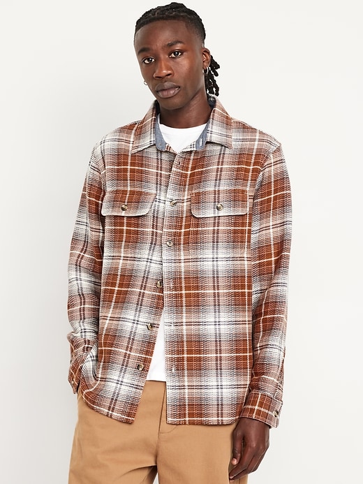 Image number 1 showing, Plaid Pocket Shirt