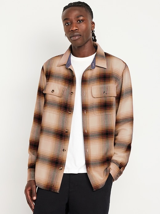 Image number 1 showing, Plaid Pocket Shirt