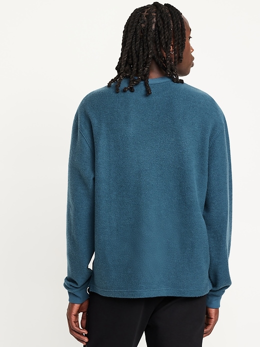 Image number 2 showing, Terry Crew-Neck Sweatshirt