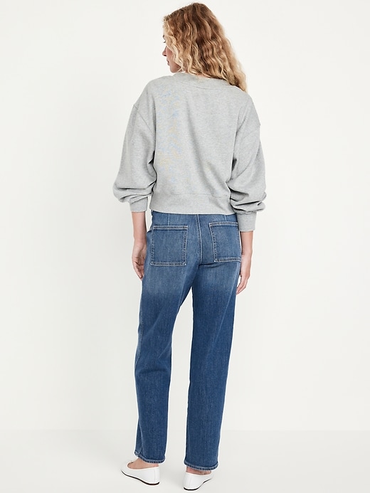 Image number 4 showing, High-Waisted OG Loose Utility Jeans