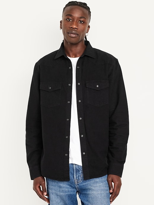 Image number 1 showing, Western Button-Down Shirt