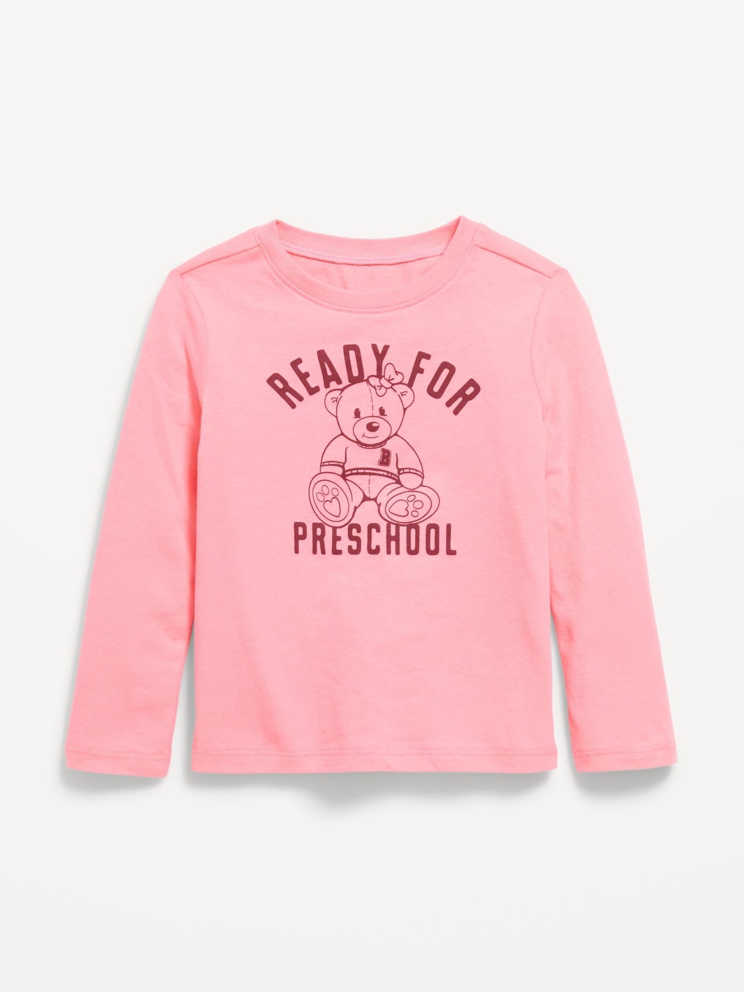 Long-Sleeve Graphic T-Shirt for Toddler Girls