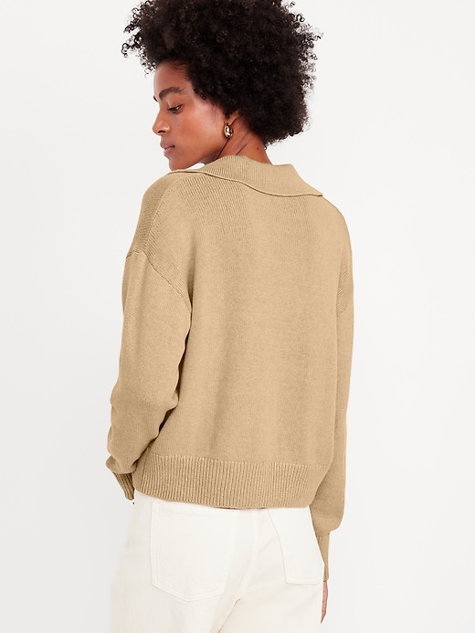 Image number 2 showing, Polo Sweater