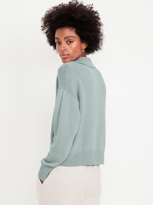 Image number 2 showing, Polo Sweater