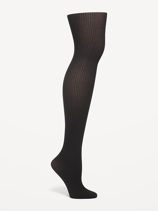 View large product image 1 of 1. Textured Tights for Women