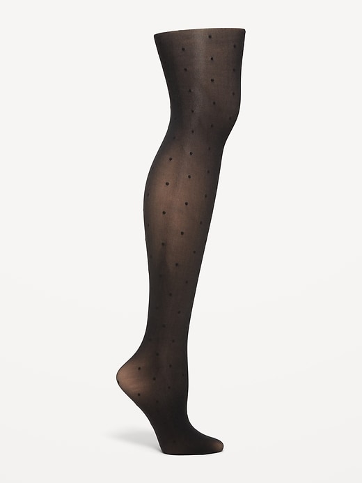 View large product image 1 of 1. Textured Tights for Women