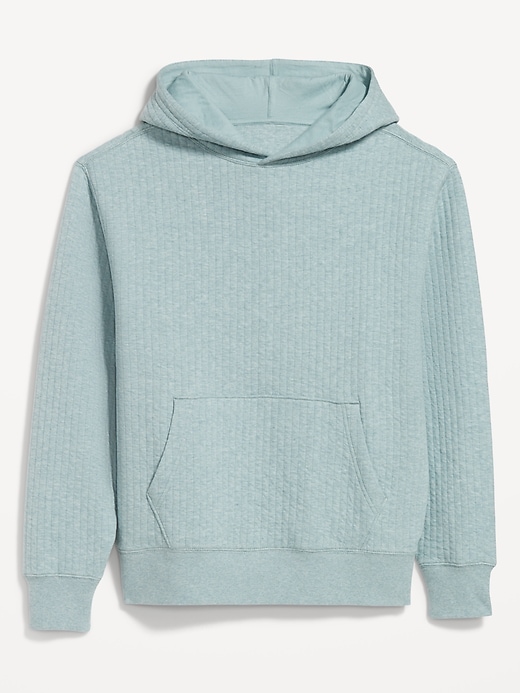 Image number 8 showing, Essential Quilted Fleece Hoodie