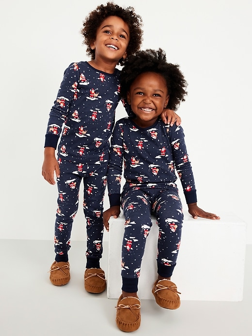 View large product image 1 of 3. Printed Snug-Fit Pajama Set for Toddler &amp; Baby