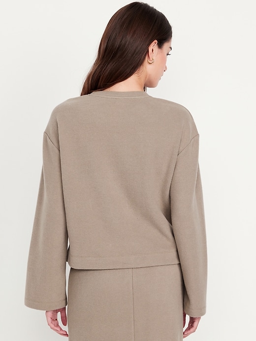 Image number 2 showing, Cozy Drop-Shoulder Sweater