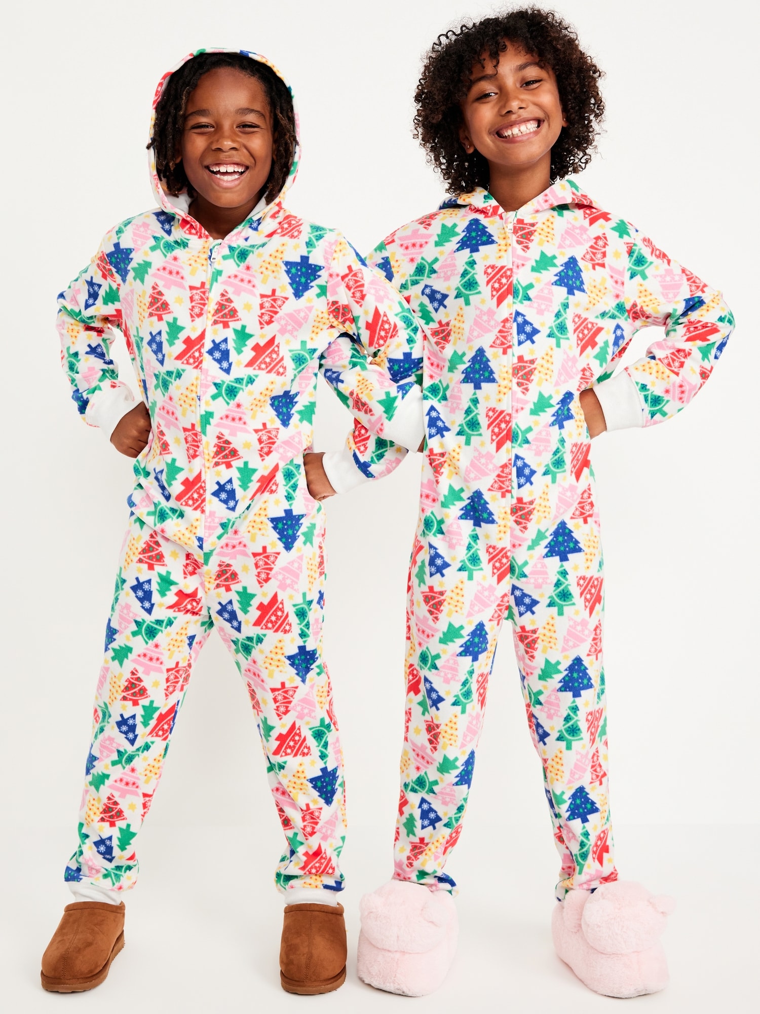 Kids hooded pajamas sale