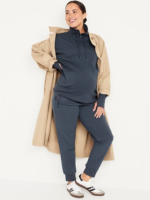 Image number 5 showing, Maternity Dynamic Fleece Half Zip