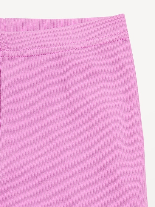 View large product image 2 of 2. Full-Length Flared Leggings for Girls