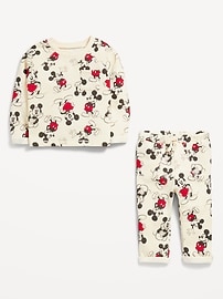 View large product image 3 of 3. Disney© Mickey Mouse Sweatshirt and Sweatpants Set for Baby