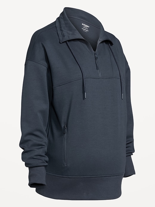 Image number 6 showing, Maternity Dynamic Fleece Half Zip