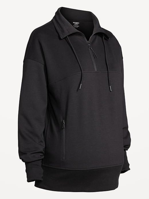 Image number 2 showing, Maternity Dynamic Fleece Half Zip