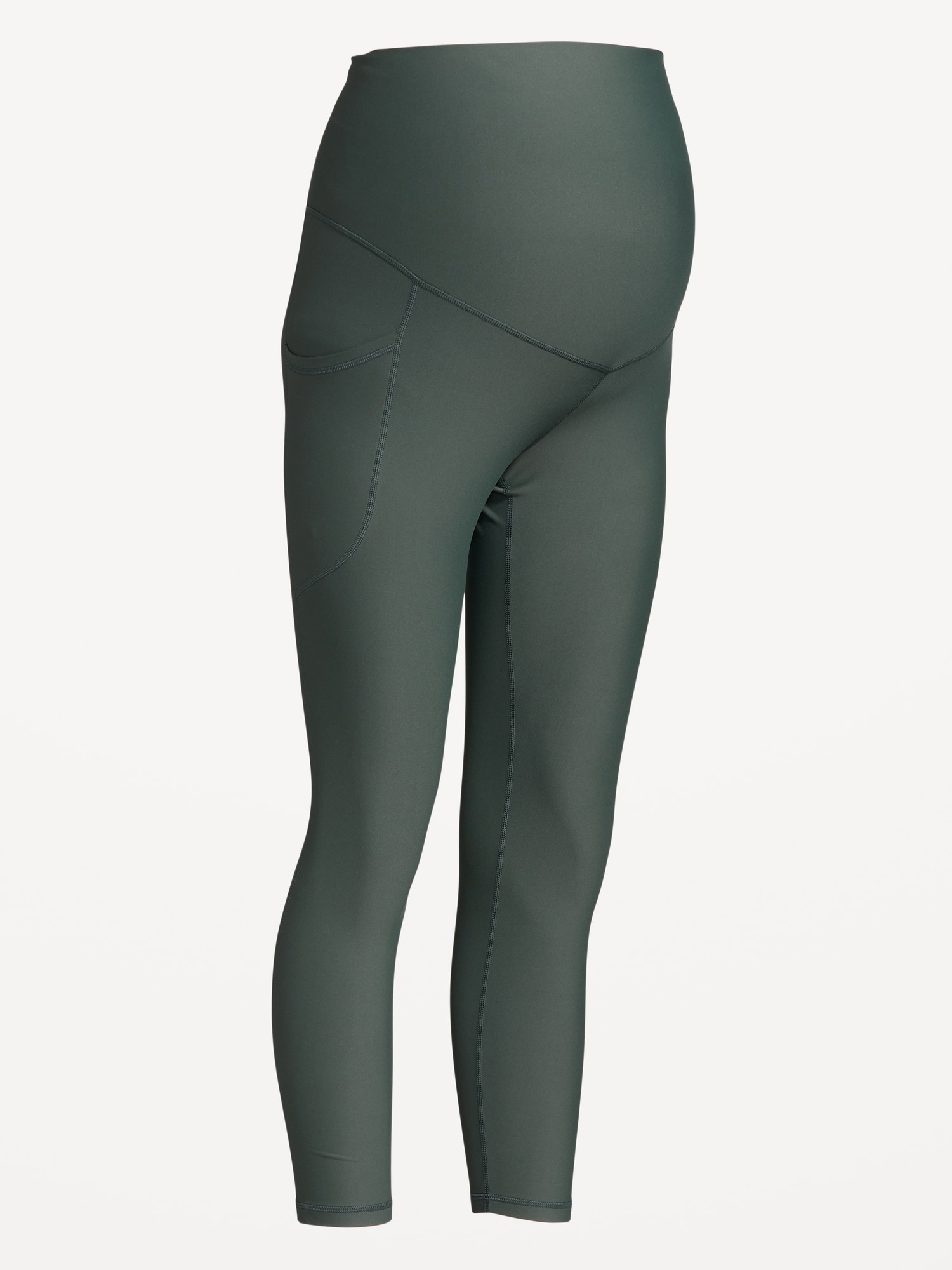 Maternity Full-Panel PowerSoft 7/8 Leggings