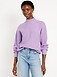 SoSoft Cropped Mock-Neck Sweater - image 2