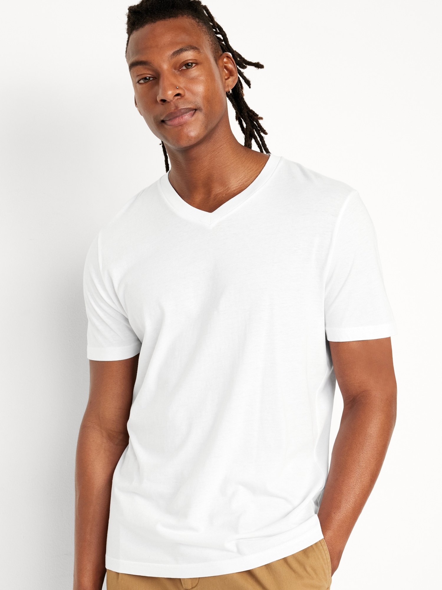 White V Neck T Shirts Old Navy