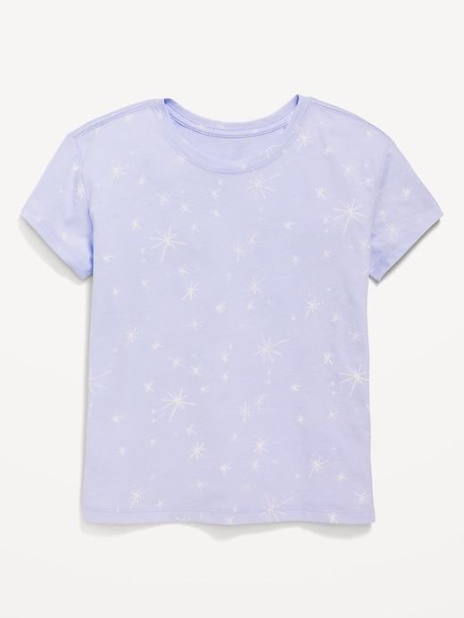 View large product image 1 of 1. Printed Softest Short-Sleeve T-Shirt for Girls