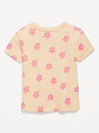 Image number 2 showing, Printed Short-Sleeve T-Shirt for Toddler Girls