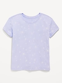 Image number 1 showing, Printed Softest Short-Sleeve T-Shirt for Girls