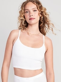 Image number 1 showing, Rib-Knit Brami Top