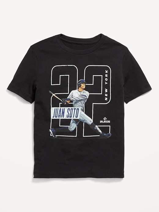 View large product image 1 of 2. MLB© Soto© Gender-Neutral Graphic T-Shirt for Kids