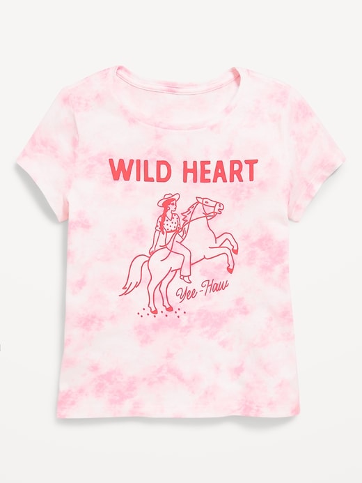 View large product image 1 of 1. Short-Sleeve Graphic T-Shirt for Girls