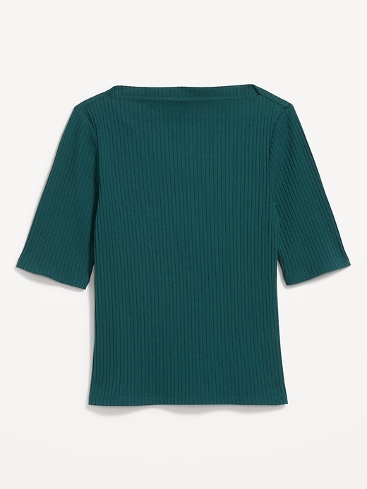 Image number 4 showing, Ribbed T-Shirt