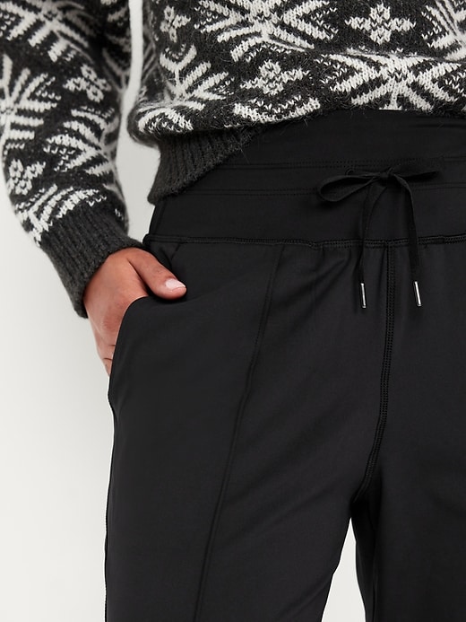 Image number 3 showing, High-Waisted PowerSoft Seamed Joggers
