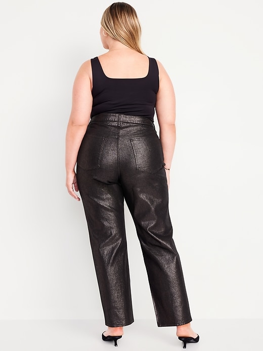 Image number 8 showing, High-Waisted Shine OG Loose Jeans