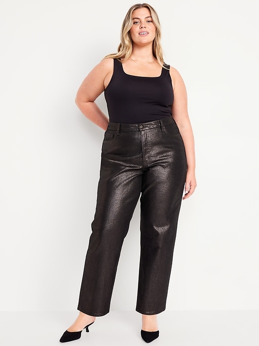 Image number 6 showing, High-Waisted Shine OG Loose Jeans