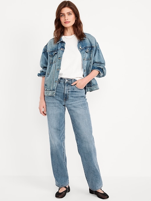 Image number 1 showing, High-Waisted OG Loose Jeans