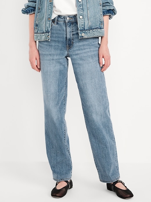 Image number 2 showing, High-Waisted OG Loose Jeans