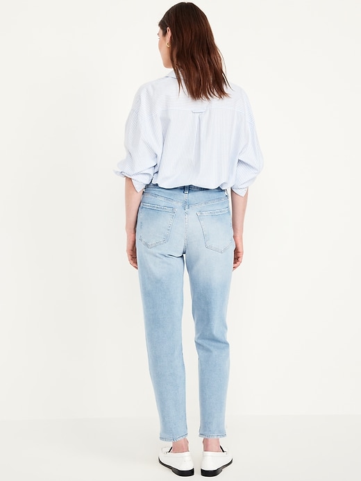Image number 3 showing, High-Waisted OG Straight Ankle Jeans