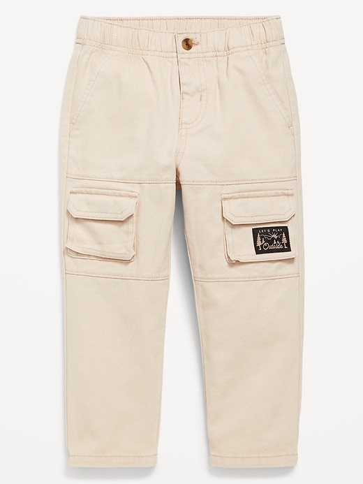 View large product image 1 of 2. Loose Twill Cargo Pants for Toddler Boys