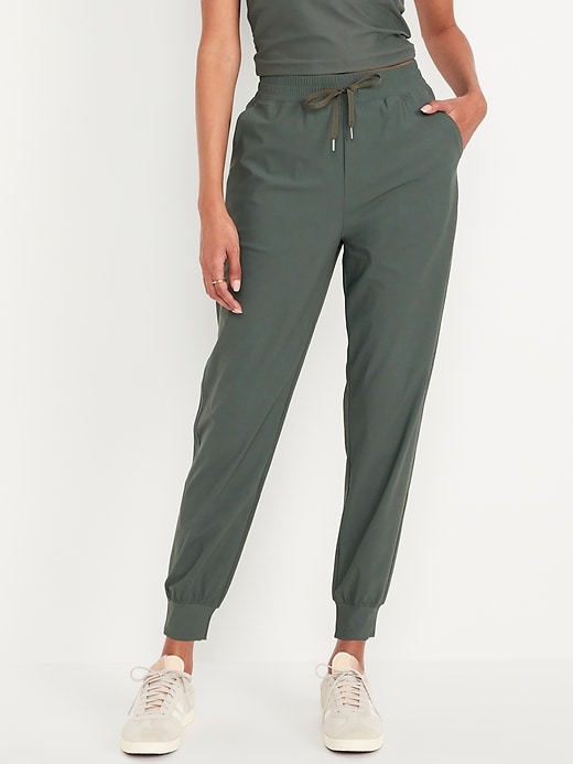 Image number 1 showing, High-Waisted SleekTech Joggers