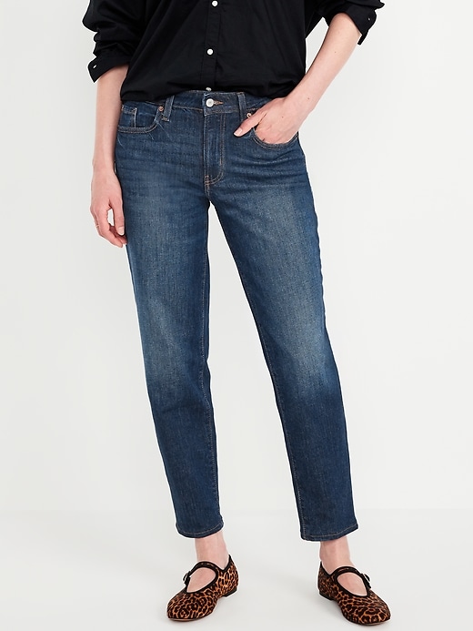 Image number 2 showing, Mid-Rise OG Straight Ankle Jeans