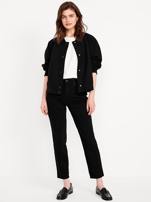 Image number 1 showing, High-Waisted OG Straight Ankle Jeans