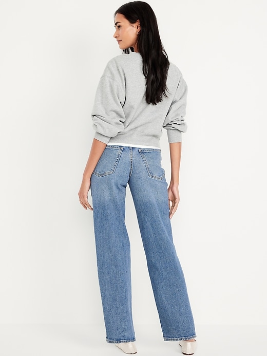 Image number 4 showing, High-Waisted OG Loose Ripped Jeans