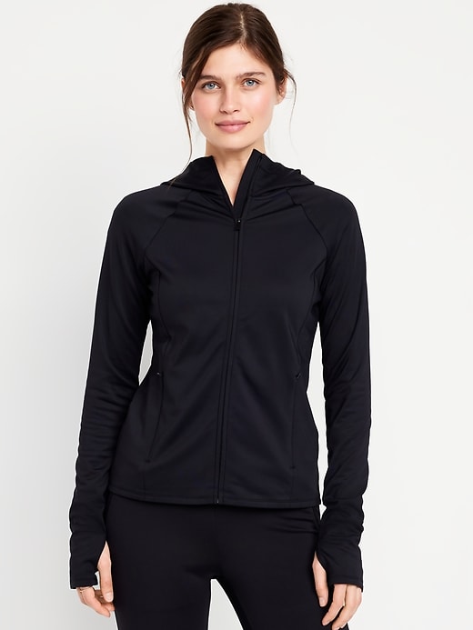 Image number 1 showing, PowerSoft Coze Edition Fleece-Lined Zip Jacket