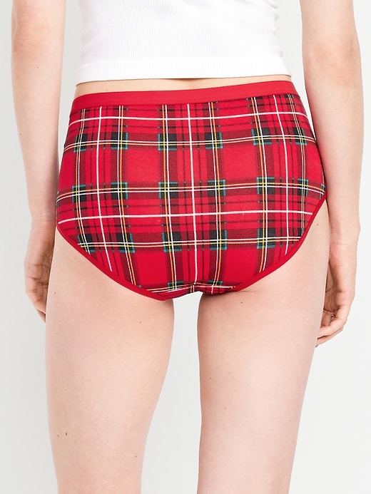 View large product image 2 of 8. High-Waisted Everyday Brief Cotton Underwear