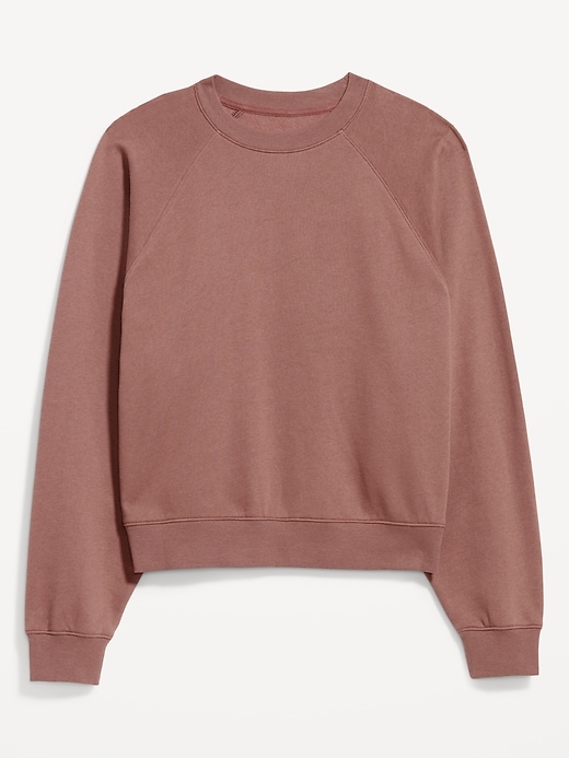 Image number 6 showing, SoComfy Raglan Crew-Neck Sweatshirt