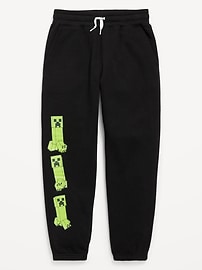 View large product image 4 of 5. Minecraft™ Gender-Neutral Jogger Sweatpants for Kids