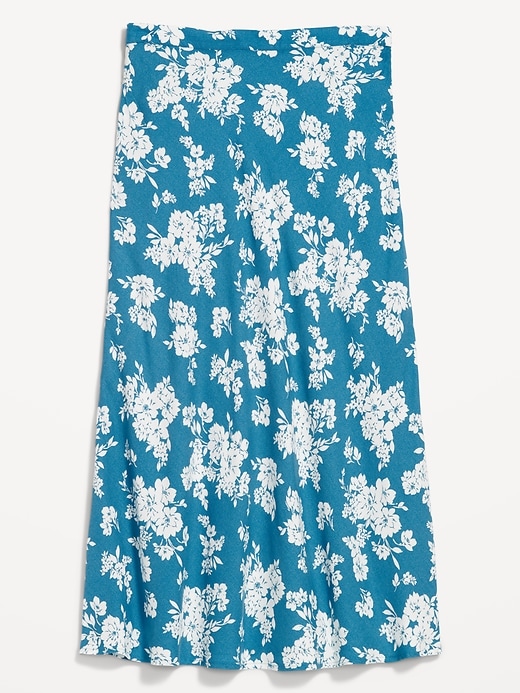 Image number 4 showing, Crepe A-Line Midi Skirt